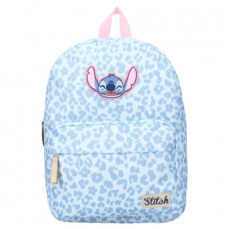 Rucsac pentru copii, 36x27x12 cm, bretele intarite si ajustabile, multicolor, Leopard And Laughter, Stitch [1]