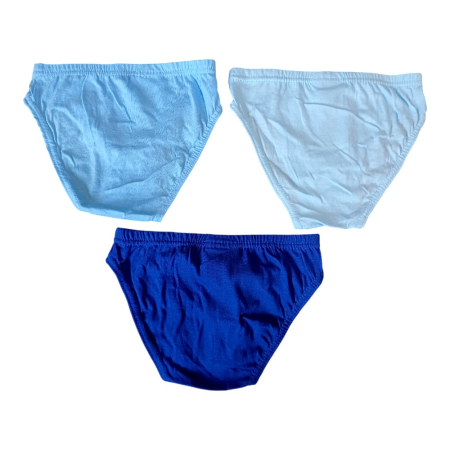 Set 3 perechi chiloți băieți, albastru, 100% bumbac, Happy, Bluey [1]