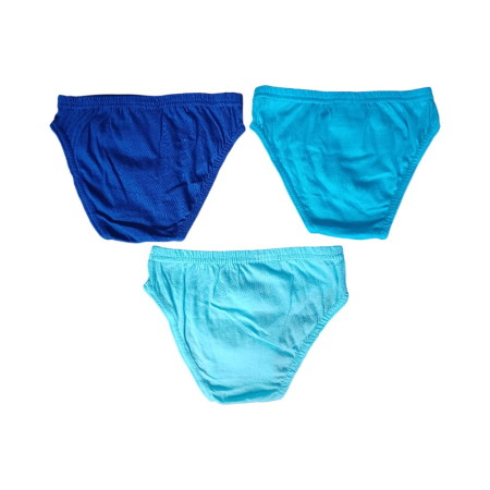 Set 3 perechi chiloți băieți, albastru, 100% bumbac, Happy, Stitch [1]