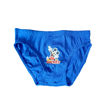 Set 3 perechi chiloți băieți, multicolor, 100% bumbac, Happy, Mickey Mouse [4]