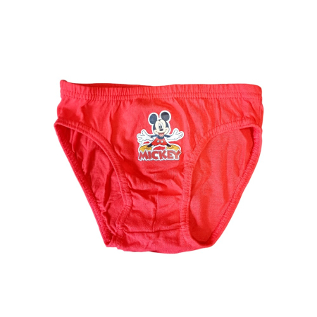 Set 3 perechi chiloți băieți, multicolor, 100% bumbac, Happy, Mickey Mouse [3]