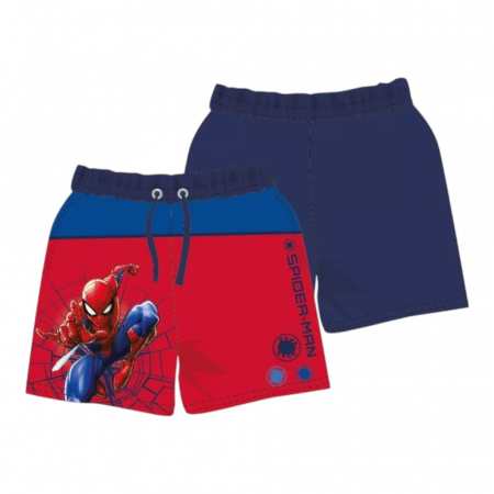 Costume de baie - Șort de baie tip surf, roșu, Spiderman