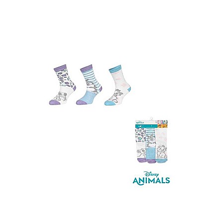 Set 3 perechi șosete copii, multicolor, Animals, Disney [1]