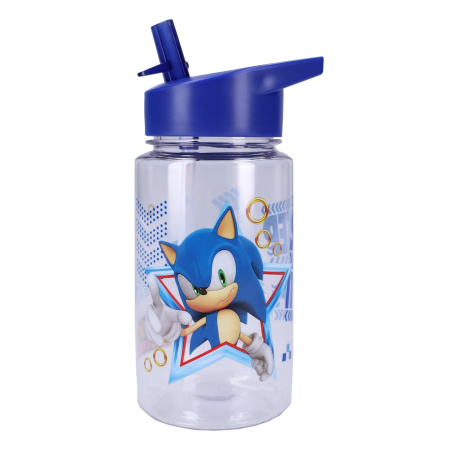 Sticle - Sticlă pentru apă din plastic fara BPA, 450 ml, multicolor, Happy, Sonic
