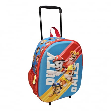 Troler 3D, 32x26x11cm, multicolor, bretele ajustabile si intarite, Duty, Paw Patrol [1]
