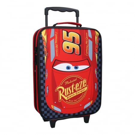 Troler copii, dimensiuni 41x30x14 cm, Multicolor, Made To Roll, Cars