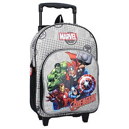 Troler - Troler sau ghiozdan, multicolor, 38x28x12 cm, Safety Shield, Avengers