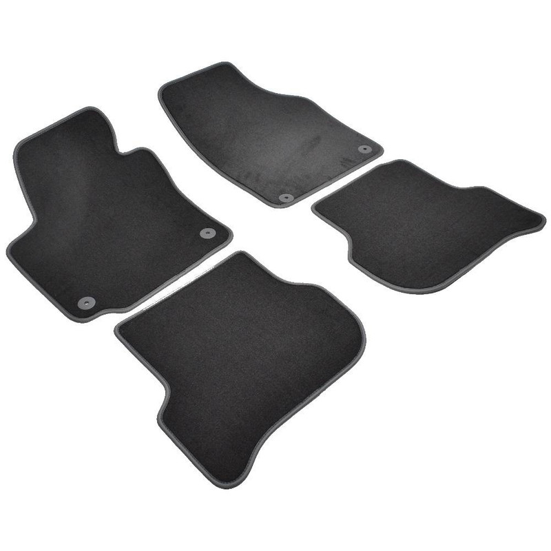 Covorase auto mocheta Volkswagen Golf V Plus (2005-2008)- Sisteme fixare rotunde – CarpetLine ZEFAuto [1]