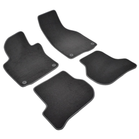 Covorase auto mocheta - Covorase auto mocheta Volkswagen Golf V (2003-)- Sisteme fixare rotunde – CarpetLine ZEFAuto