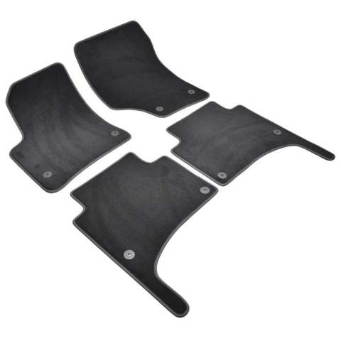Covorase auto mocheta - Covorase auto mocheta Volkswagen Touareg I (2002-2010) – Sisteme fixare rotunde – CarpetLine ZEFAuto