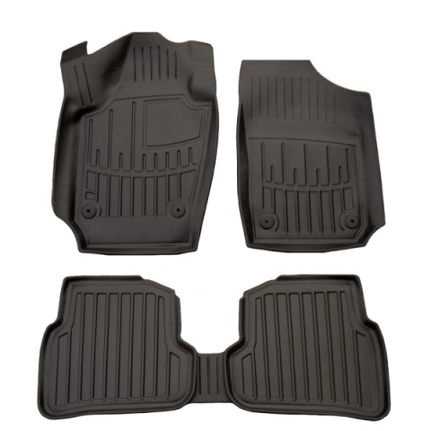 Volkswagen - Covorase cauciuc Volkswagen Caddy III (2K) Life (4 Portiere) (2003-2020), ModernLine, ZEF126615 ModernLine, ZEF126615