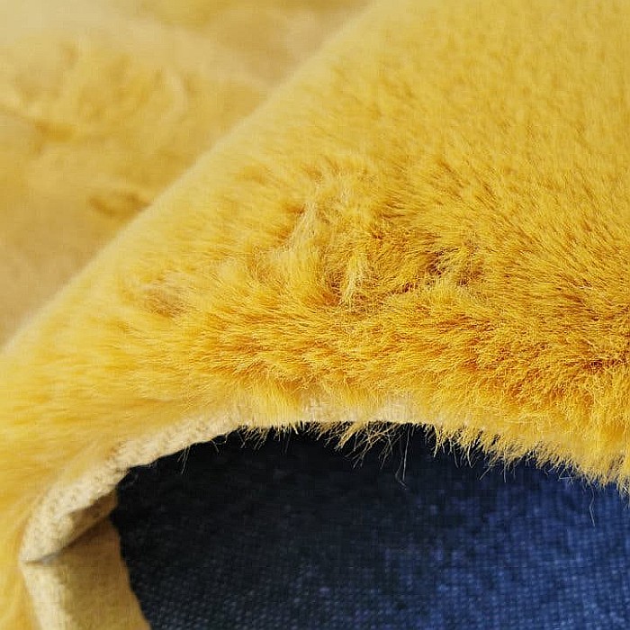 Covor Pufos Blană Softline Galben [2]