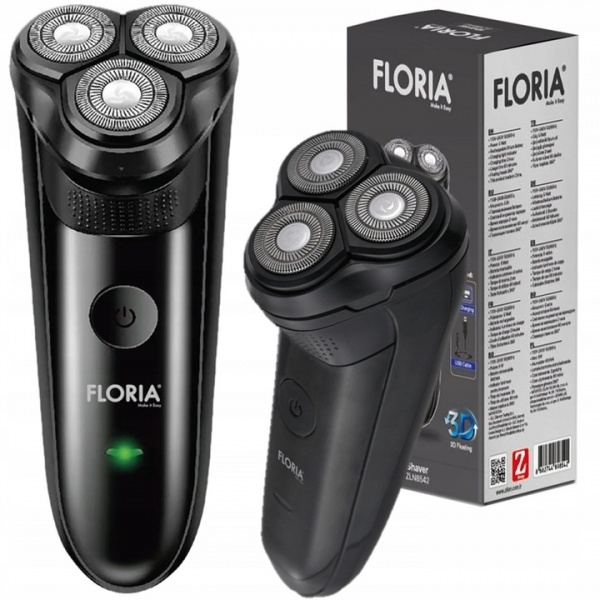 Aparat de ras Floria ZLN8542 Negru, putere 5 W, baterie reincarcabila, indicator luminos [3]