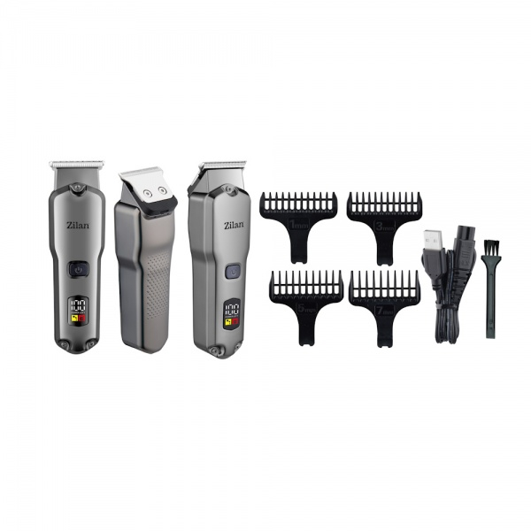 Aparat de tuns 5 in 1 Zilan ZLN8634, 5 dimensiuni de taiere, rezistent la apa IPX7 [5]