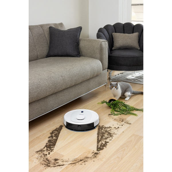 Aspirator robot Zilan ZLN5400, Putere aspirare 2700pa, Zgomot sub 68dB, 3 nivel putere, conexiune Wi-Fi, Baterie 3200mAh [6]