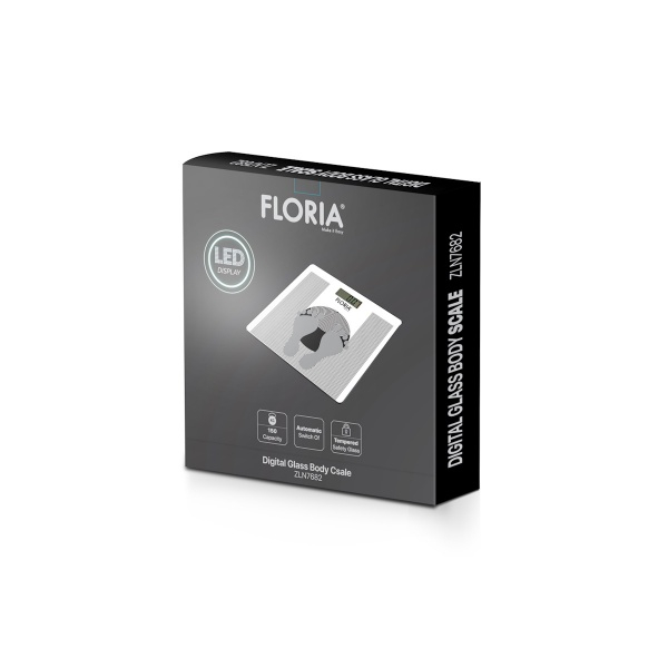 Cantar electric Floria ZLN7682 Gri, inchidere automata, capacitate 150 kg [2]