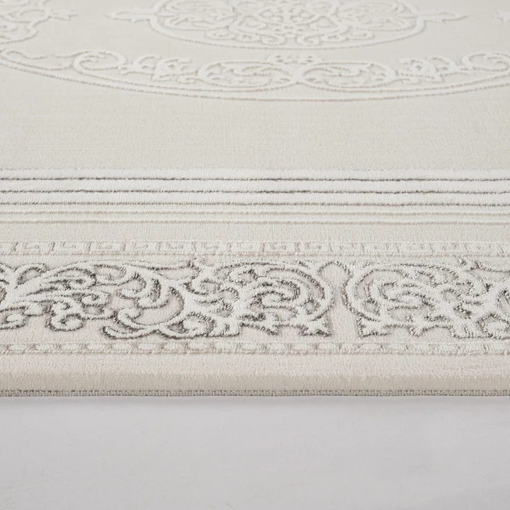 Covor clasic Asia crem gri model elegant pentru living [3]