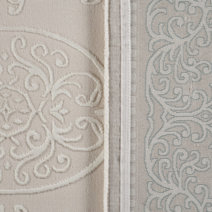 Covor clasic Asia crem turcoaz cu model elegant pentru living [2]