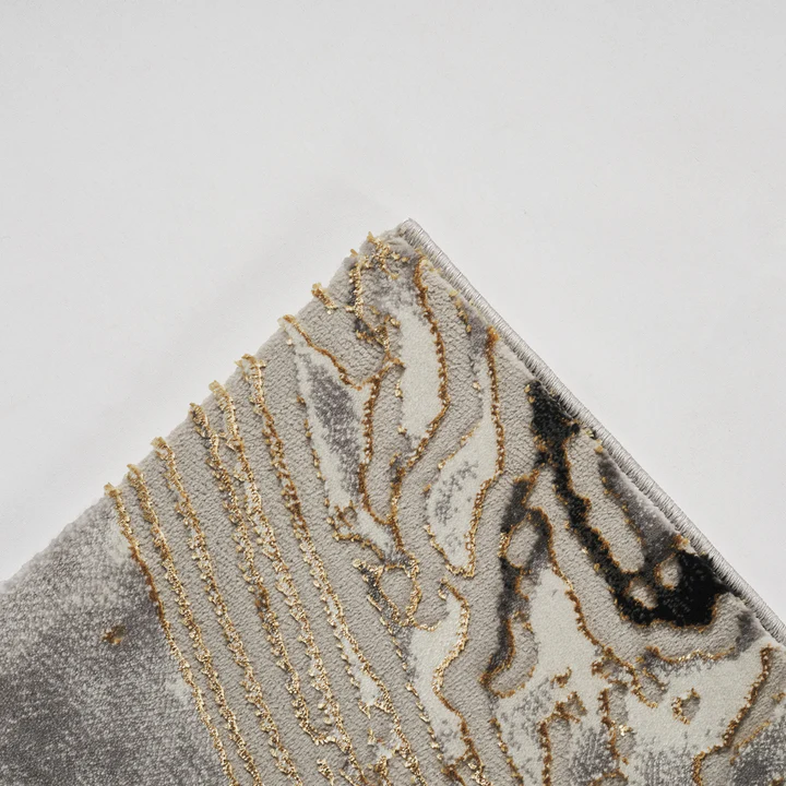 Covor Marmara Obsidian Black-Gold [5]