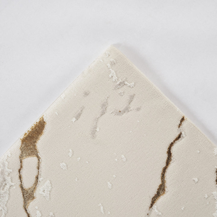 Covor modern Asia crem gold model marmură pentru living [4]