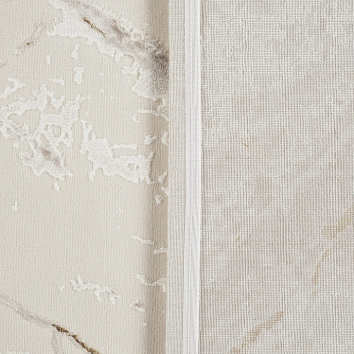 Covor modern Asia crem gold model marmură pentru living [5]