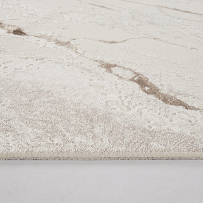 Covor modern Asia crem maro model marmură pentru living [3]