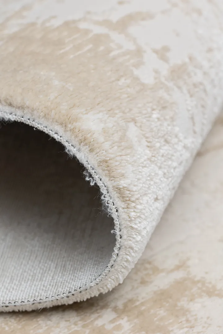 Covor modern crem Milano cu model abstract pentru living și dormitor [3]