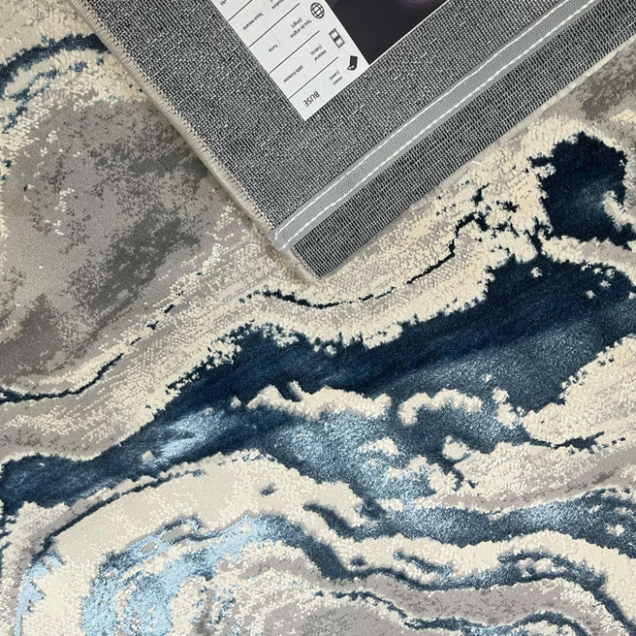 Covor Modern Galaxy Albastru Royal [4]