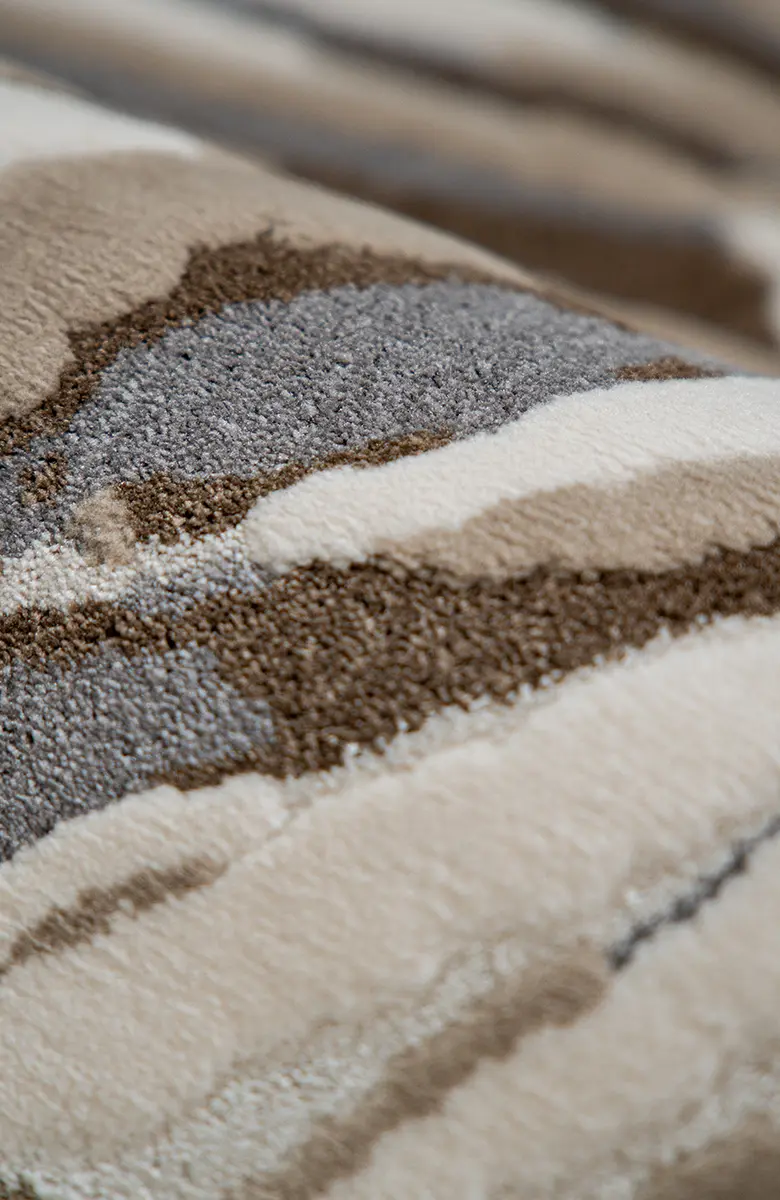 Covor modern Gloria Ivory Flow crem-bej cu model abstract pentru living [4]