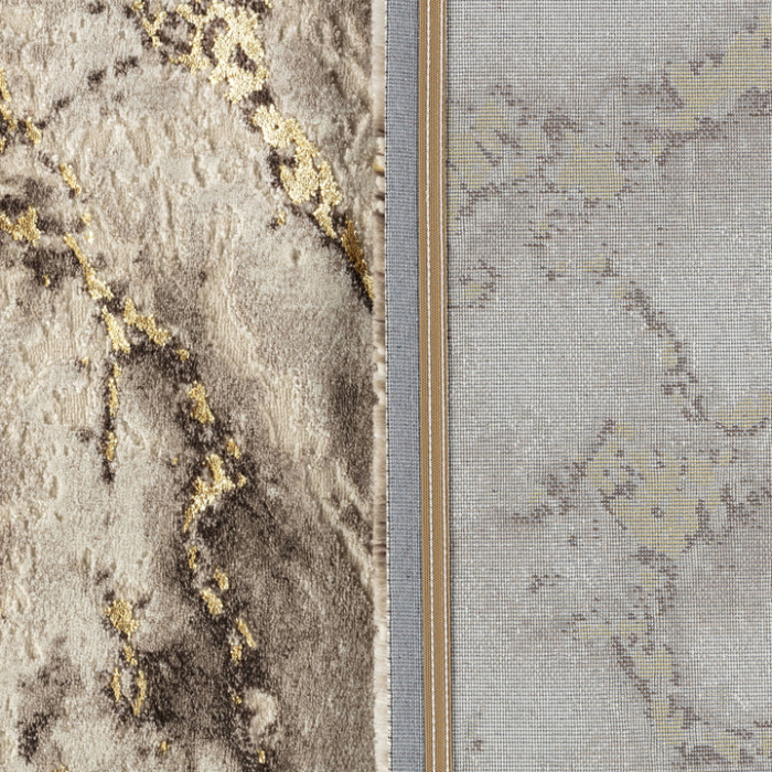 Covor modern Marmara bej auriu living design luxury elegant [5]