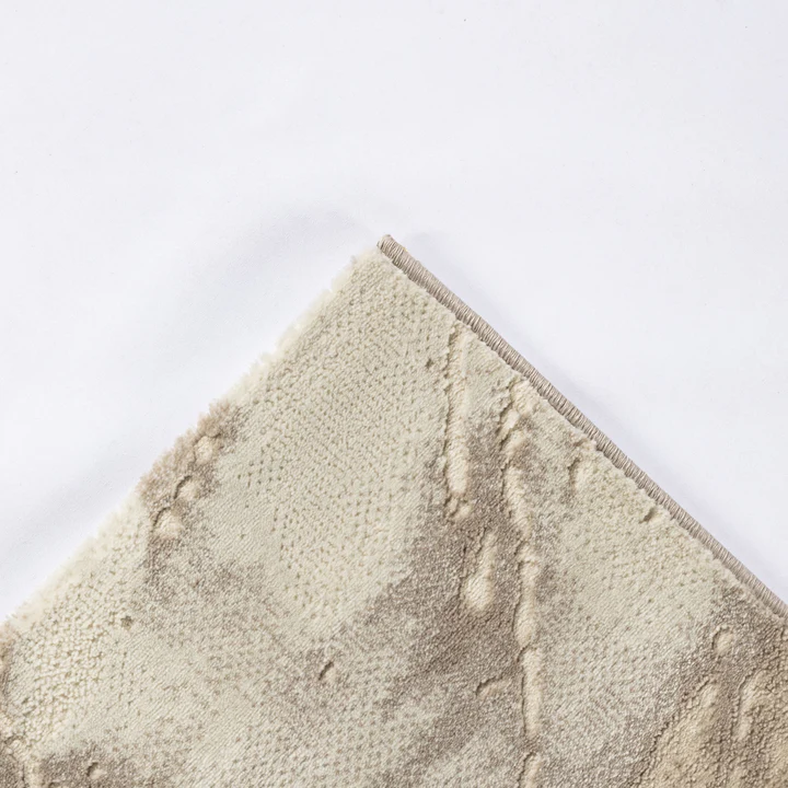 Covor modern Carera bej auriu living design marmura luxury [4]