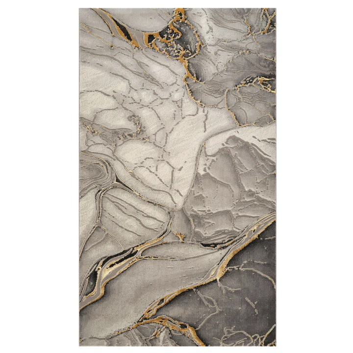 covor modern Marmara Carera gri-auriu living [2]