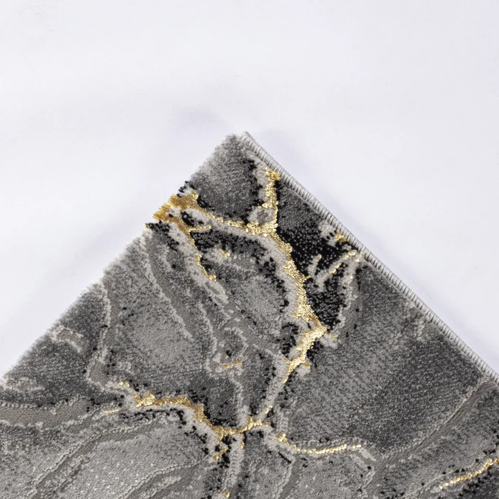 covor modern Marmara Carera gri-auriu living [4]