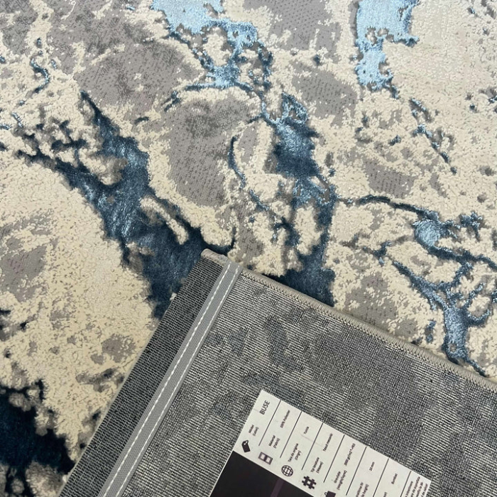 covor modern storm albastru [4]