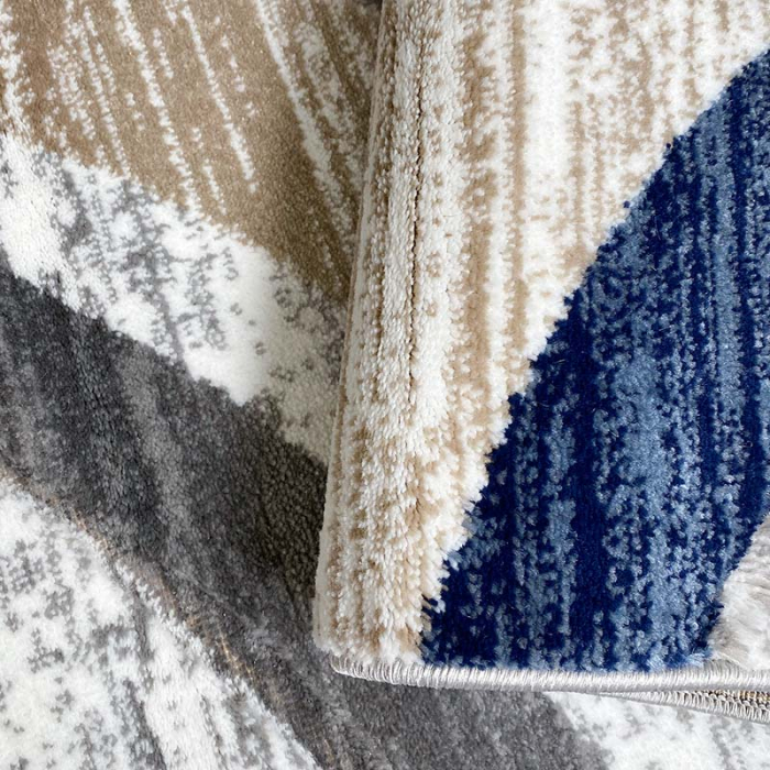 Covor Sultan Circle Gri-Albastru [4]