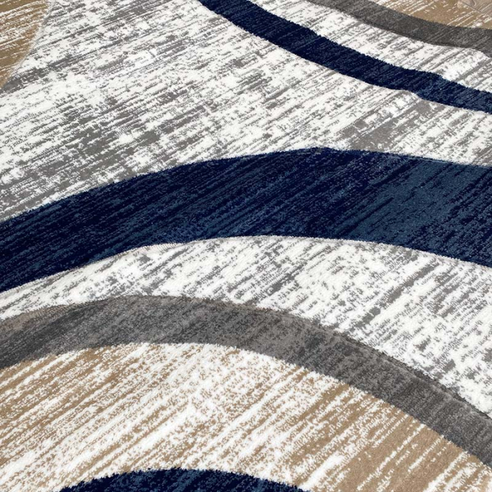 Covor Sultan Circle Gri-Albastru [2]