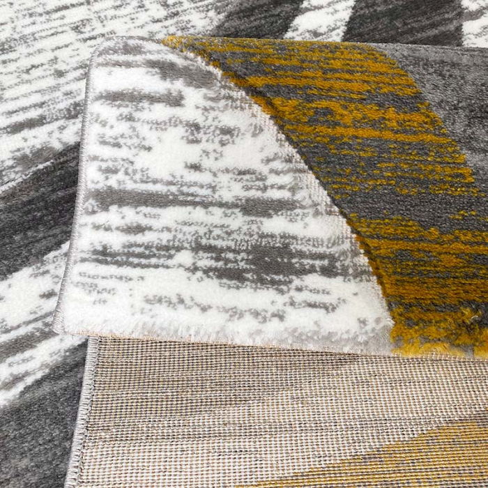 Covor Sultan Circle Gri-Mustar [2]