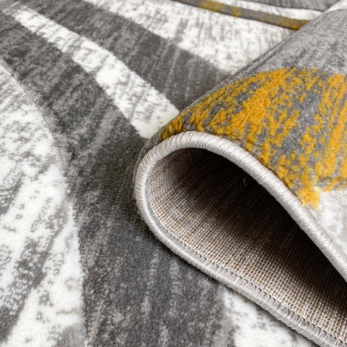 Covor Sultan Circle Gri-Mustar [4]