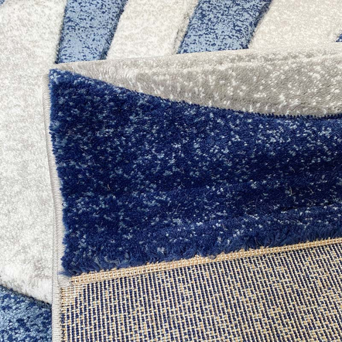 Covor Sultan Twist Gri-Albastru [2]