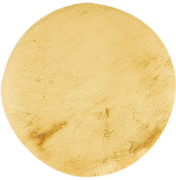 Covor Pufos Blană Softline Galben [4]