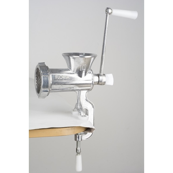 Masina de tocat carne manuala Floria ZLN-2553, aluminiu [3]