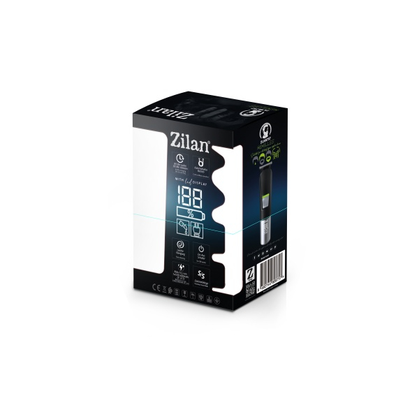 Masina de tuns Zilan ZLN 8757 universala 11 in 1, pentru par, barba, par corporal si par nazal [2]