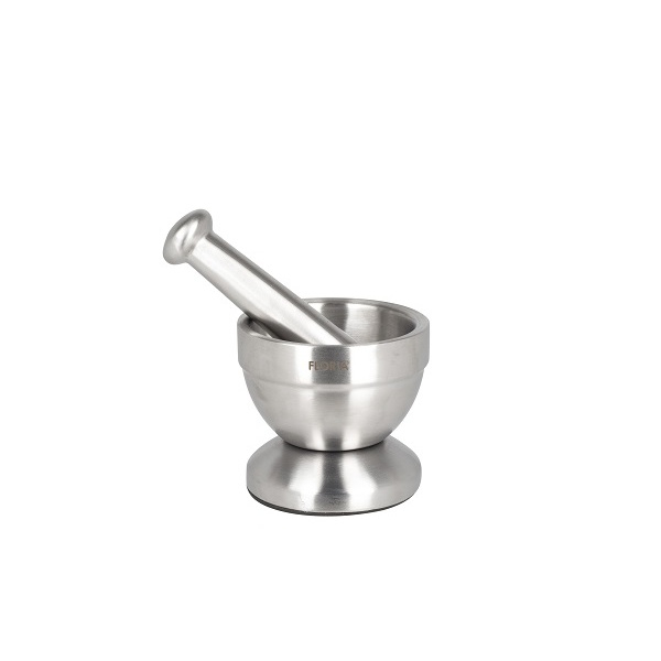 Mojar cu pistil FLORIA ZLN-2645, Inox, diametru 10 cm [2]