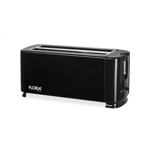 Prajitor paine dublu FLORIA ZLN-2706, Negru Putere 1300W, 2 fante, 4 felii, [2]
