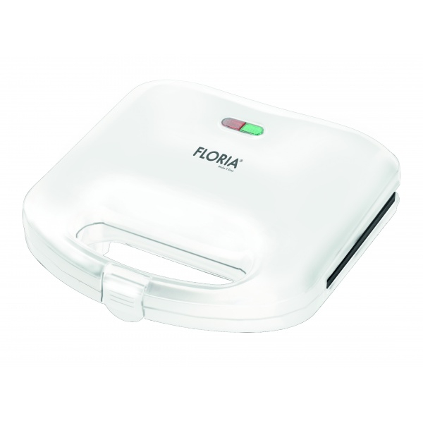 Sandwich-maker Floria ZLN-4305, Alb, 750 W, Placi antiaderente model triunghi [2]
