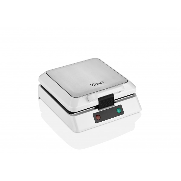 Sandwich Maker XL Zilan ZLN4728 Argintiu, plita grill, indicator luminos, sistem de inchidere, putere 1200W [2]
