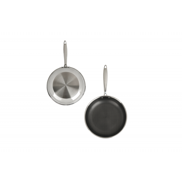 Tigaie Zilan ZLN9662 tri-ply, inox, antiaderent, protectie la zgarieturi, usor de spalat, 24 cm,1.4L [3]