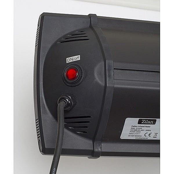 Radiator infrarosu cu fibra carbon, Putere 2000W, telecomanda inclusa / ZLN 1624 [3]