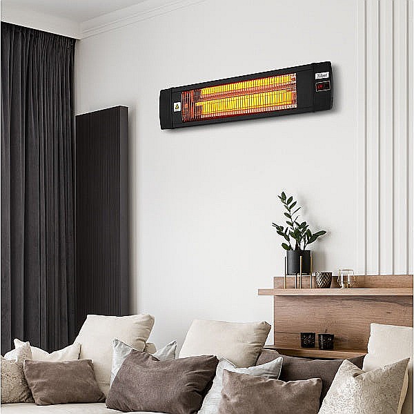 Radiator infrarosu cu fibra carbon, Putere 2000W, telecomanda inclusa / ZLN 1624 [2]