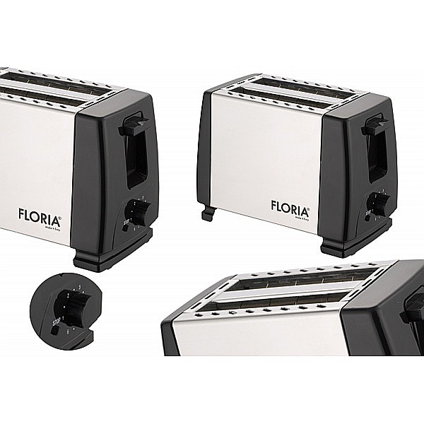 Prajitor de paine Floria ZLN1840 Negru/Inox, 700W, 7 nivele de control al temperaturii, buton de oprire [4]